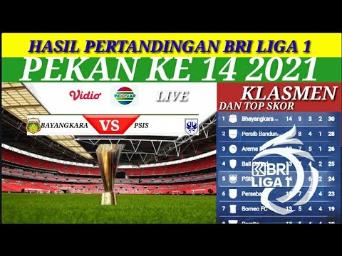 Hasil Pertandingan Liga 1 Bhayangkara Vs Psis Klasemen Liga 1 Top Skor Liga 1 2021