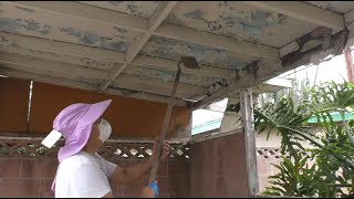 How To Remove Old Metal Sheet Patio Covers Safely