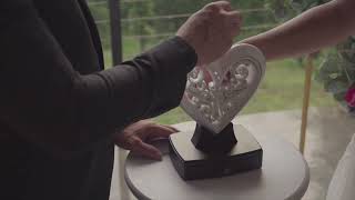 Outdoor Unity Heart Wedding Ceremony