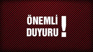 ÖNEMLİ DUYURU VİDEOSU