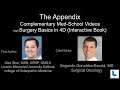 The Appendix - Complementary Med-School Video from Surgery Basics in 4D (Interactive Book)