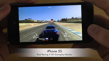 Real Racing 3 iPhone 5S HD Gameplay Review