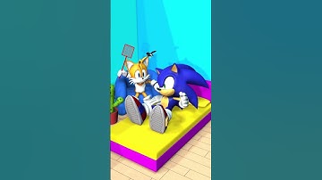 Tails trying to catch a fly (GONE WRONG) 🪰😱  #shorts #sonic