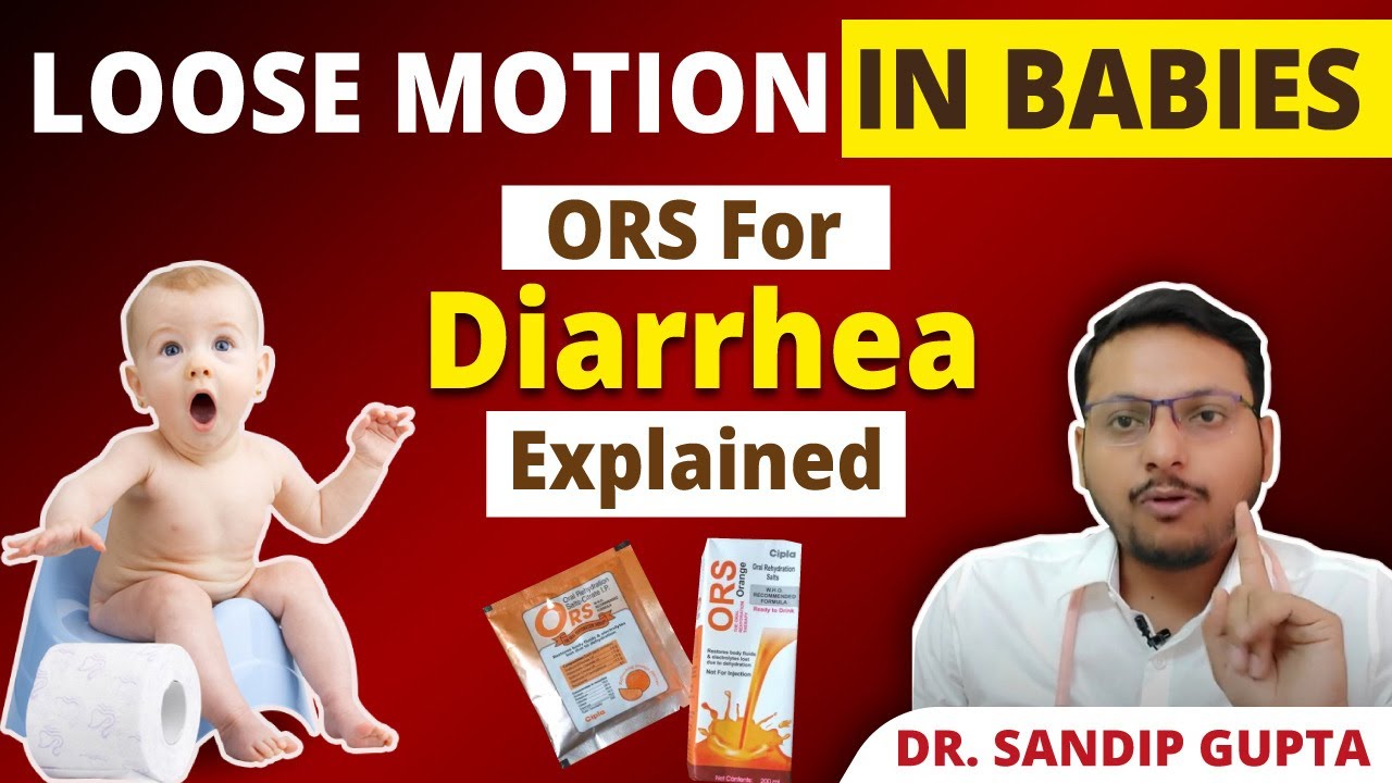 Loose Motion in Babies & Children : How to Treat at Home, ORS For Loose  Motion