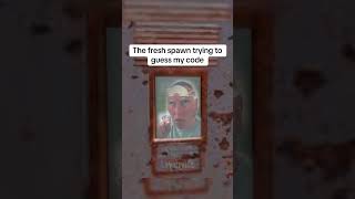 Imagine he guesses your code correctly 😐 #rust #rustconsole #rustpc #rustgame #rustmeme #rustfunny