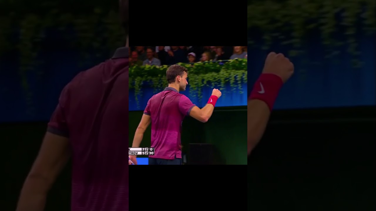 74 seconds of Grigor Dimitrov. Comment your favourite athlete.