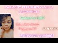 Xarmony Perfumes Vanilla Fragrances|Perfect Fragrances for Fall|My Perfume Collection 2023