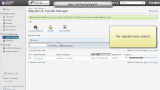 Migrating Data to Parallels Plesk Panel from Linux-based Platforms