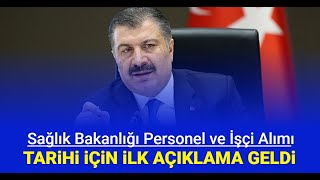 Sağlık Bakanlığı 81 ilde devlet hastanelerine personel alımı: Başvuru başlıyor 2024