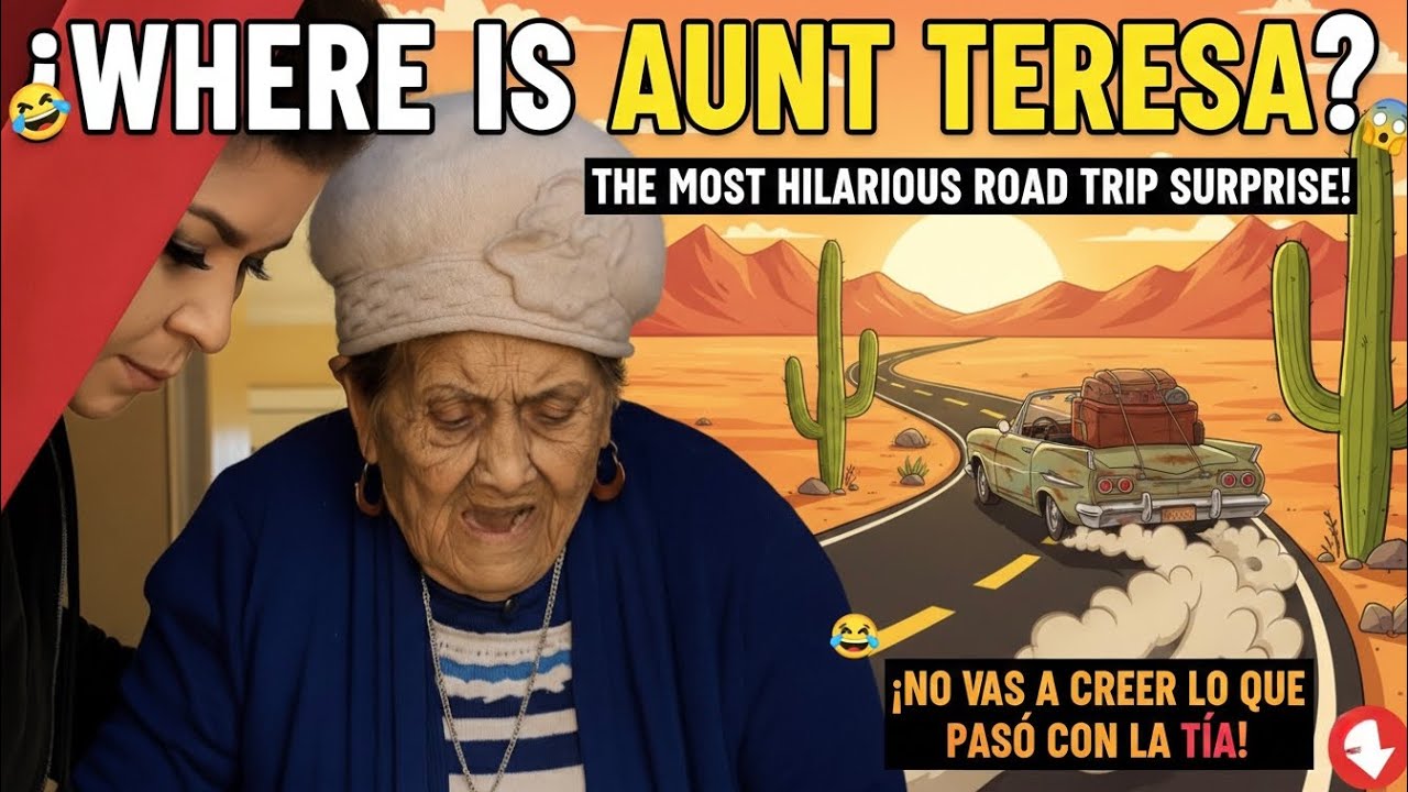 Где тётя Тереза? Самый смешной сюрприз в дорожном путешествии! Вы не поверите, что случилось с тё...