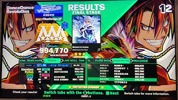 [DDR WORLD] Blizzard of Arrows (CSP-17) 994,770 AAA