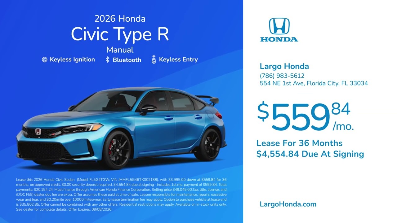 Honda Civic Type R 09/03/2026 7922752 - YouTube
