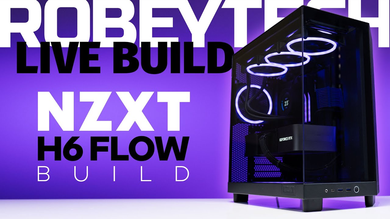 Mostly While H6 Flow Build : r/NZXT