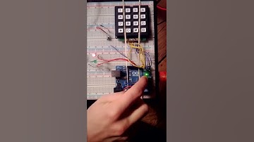 Arduino alarm system with keypad
