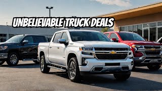 Revealed: 3 NEW Pickup Trucks Under $8,000 That Will SHOCK Everyone!