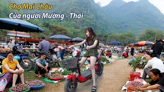Chợ Mai Châu  Chợ phiên độc đáo của người Mường người Thái Tây Bắc