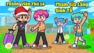 SINH TỐ TEAM BẤT NGỜ KHI HIHA BẬT MÍ THÀNH VIÊN THỨ 14 TRONG MINECRAFT*BURON THAM GIA SINH TỐ TEAM🤩😎