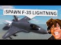 War tycoon funny moments f35 lightning