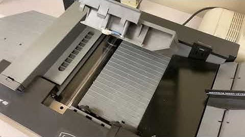 Mr. Southall - How to Repair Scantron Machine