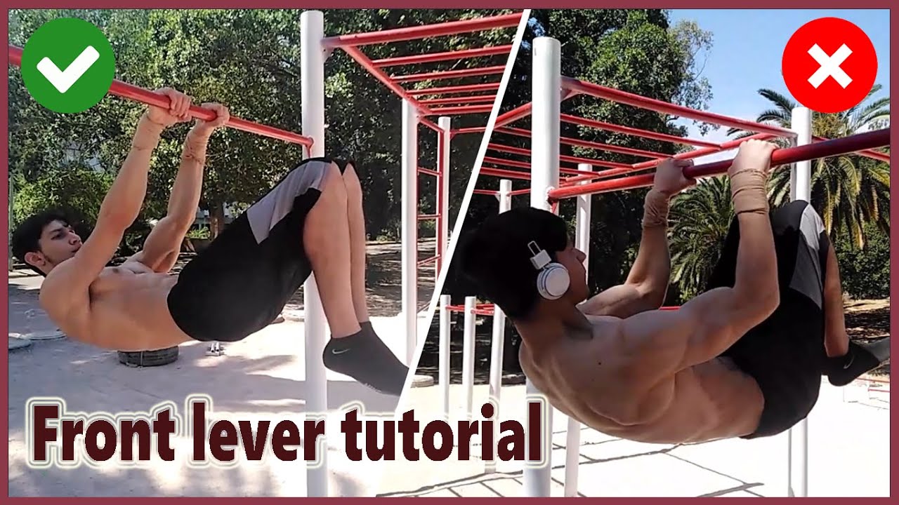 How To Front Lever 5 Easy Steps YouTube