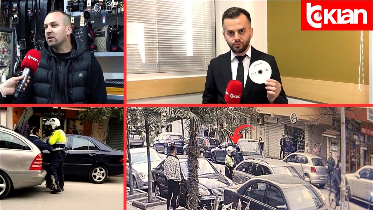 Stop/ “Ti je legen”, polici dhunon qytetarin për parkimin e bën kallzim të rremë – 4 Prill 2023