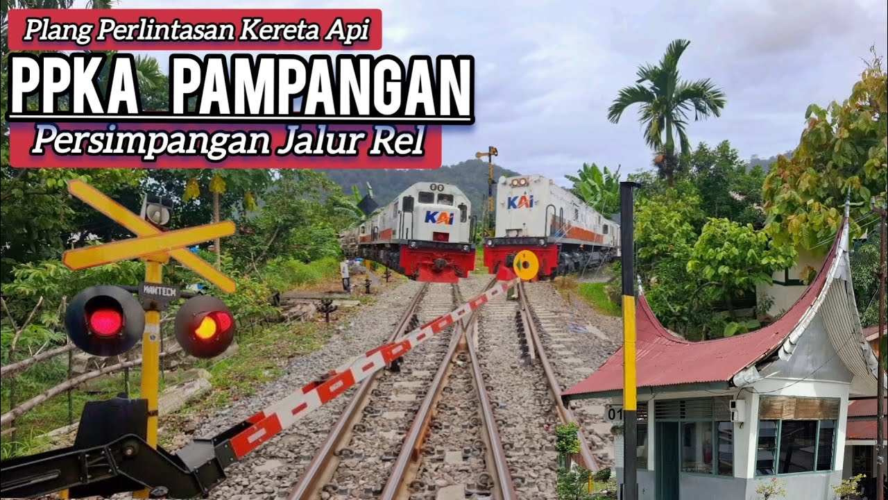 PPKA Pampangan || Percabangan Jalur Rel Kereta Api