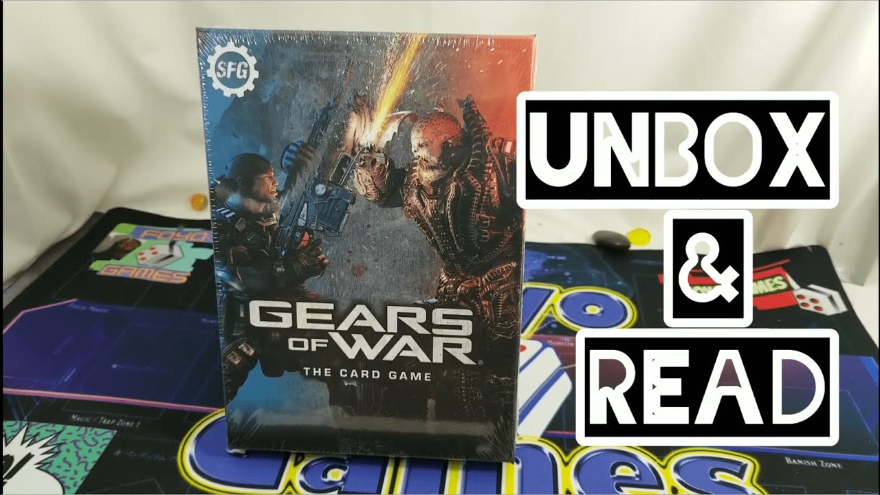  Steamforged Games Gears of War The Card Game: Core Game - 2  Players, 30-60 Minutes of Gameplay (English Version) : Toys & Games