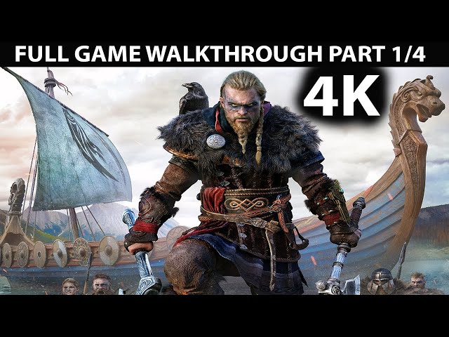 ASSASSIN'S CREED VALHALLA Gameplay Walkthrough Part 1 - INTRO 