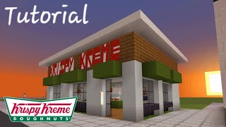Tutorial: How to Make a Krispy Kreme IN MINECRAFT!!!!!