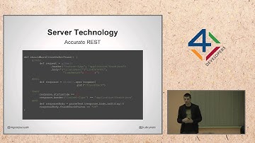 4Developers 2015: Stick to the rules - Consumer Driven Contracts (M. Grzejszczak, J. Kubryński)