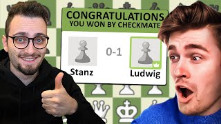 Ludwig attempts to become tue ultimate chess player ♟️#fyp #streamer #