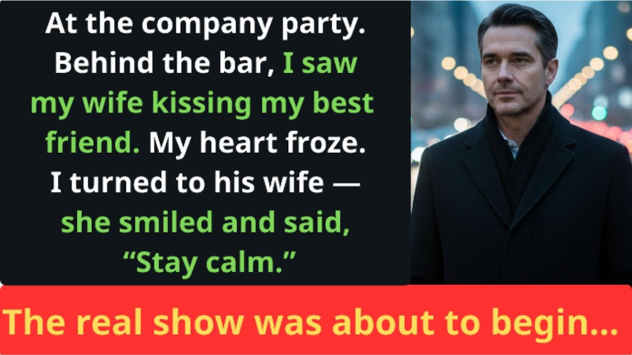 At The Company Party, I Saw My Wife And My Best Friend Kissing…