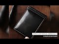United Leather Ice moneyclip wallet Overview/Asmr