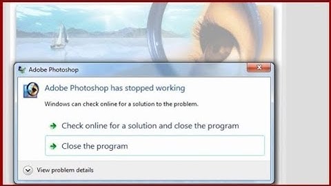 Adobe Photoshop Fix Error Problem | Adobe Photoshop Has Stopped Working | Life Time Solve Issue