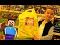 ВЛОГ Магазин Игрушек Лего Майнкрафт Видео для Детей Детский Батут Развлекательный Центр