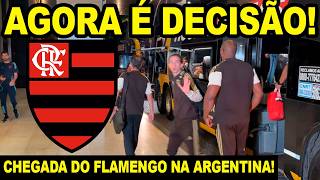 AGORA É DECISÃO! CHEGADA DO FLAMENGO NA ARGENTINA PARA FINAL DA RECOPA CONTRA O LANÚS! DESFALQUE! E+