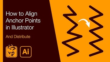How to Align Anchor Points in Illustrator (And Distribute)