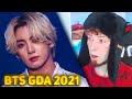 ЧОНГУК БЛОНДИН! (BTS (방탄소단) 'Golden Disc Awards 2021' | Full Live Performance Reaction/Реакция)