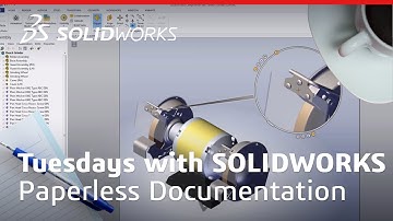 Tuesdays with SOLIDWORKS - Episode 1 - The Advantages of Paperless Documentation