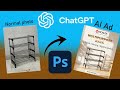 Normal Photo Se Professional AI Ad Kaise Banaye? | Photoshop + ChatGPT Tutorial 🔥