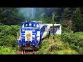 【鉄道のある風景】JR木次線 天高く煙跳ねる秋  (14-Oct-2018) Tourism Train the &q…