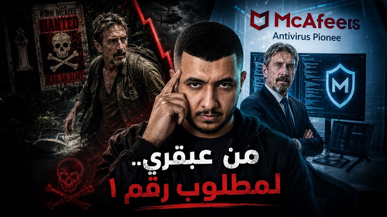 31 تيرابايت من الفضائح.. السر الذي أنهى حياة “مكافي” ال… — Transcript