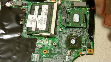 HP Pavilion DV6000 Blank screen fix  BGA rework video problem