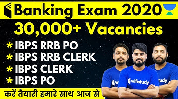 Banking Exam 2020 | 30,000+ Vacancies | Basic - Batch | Use Code "WIFIAVP10" & Get 10% OFF
