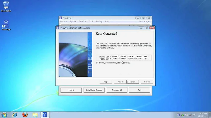 TrueCrypt Full Disk Encryption on Windows 7