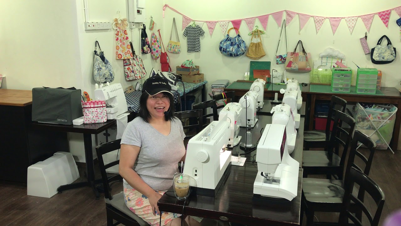Our Sewing Classes in Malaysia Hobby N Coffee in TTDI, Kuala Lumpur