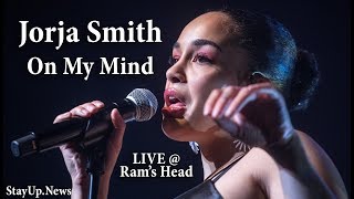 Jorja Smith - On My Mind [LIVE @ Ram's Head Live]