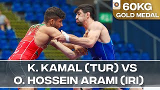 Gold Medal • GR 60Kg • Omid Hossein ARAMI (IRI) vs. Kerem KAMAL (TUR)