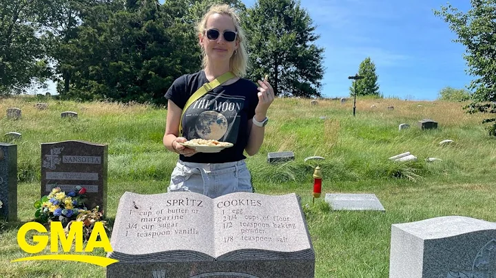 Woman makes recipes she finds on gravestones  l GMA