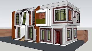 Proposed 2 storey 3 bedrooms residential building and 4 units studio type attached.